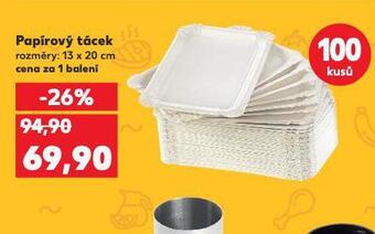 Kaufland Papírový tácek nabídka