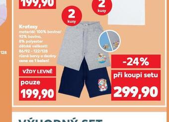 Kaufland Kraťasy nabídka