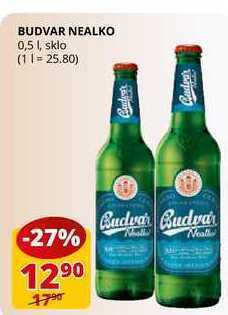 Flop Budvar nealko 0,5l nabídka