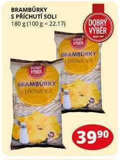 Flop Brambúrky s příchutí soli 180 g nabídka
