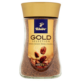 Tesco Tchibo gold selection instantní káva 200g nabídka