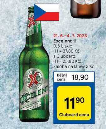 Tesco Excelent 11 0,5 l nabídka