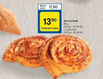 Tesco Sýrový šnek 85 g nabídka