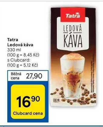 Tesco Tatra ledová káva 330 ml nabídka