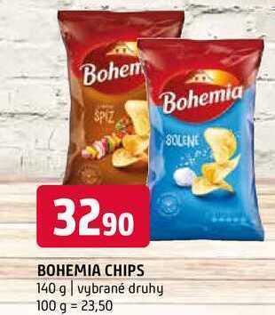 Terno Bohemia chips 140 g nabídka