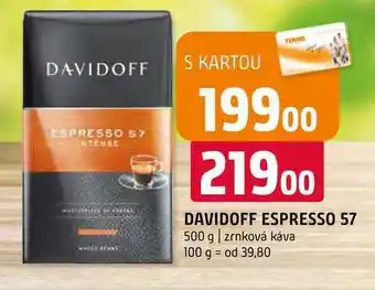 Terno Davidoff espresso 57 500 g nabídka