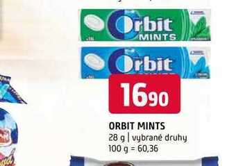 Terno Orbit mints 28 g nabídka