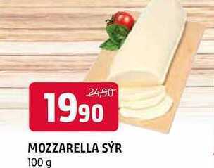 Terno Mozzarella sýr 100 g nabídka