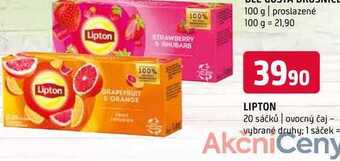 Terno Lipton 20 sáčků | ovocný čaj nabídka