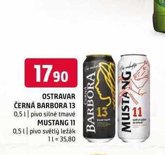 Ostravar černá barbora 13 0,5 l