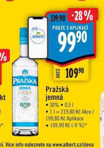 Albert Pražská jemná 0,5 l nabídka