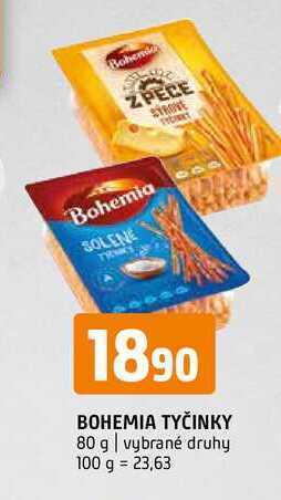 Terno Bohemia tyčinky 80 g nabídka