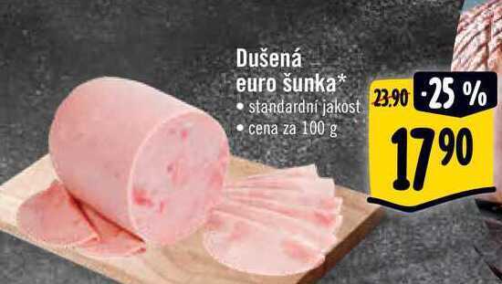 Albert Dušená euro šunka 100 g nabídka