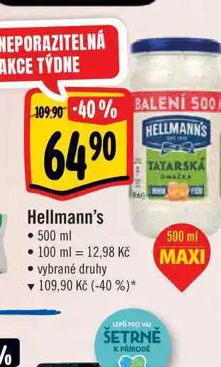 Albert Hellmann's • 500 ml nabídka