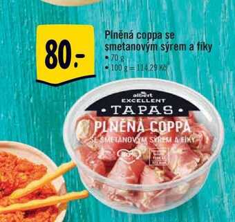 Albert Plněná coppa se smetanovým sýrem a fíky 70 g nabídka