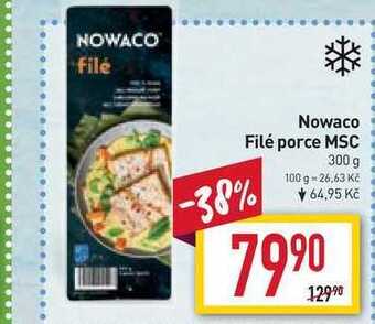Billa Nowaco filé porce msc 300 g nabídka