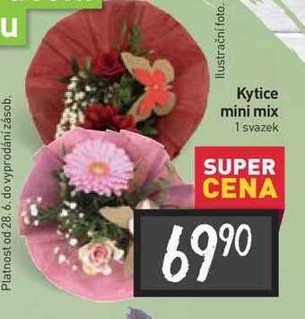 Billa Kytice mini mix 1 svazek nabídka