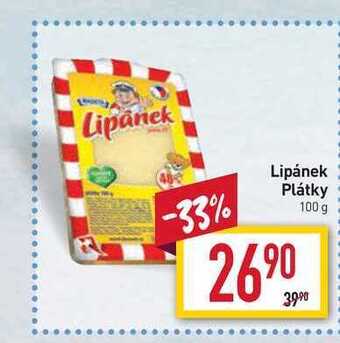 Billa Lipánek plátky 100 g nabídka
