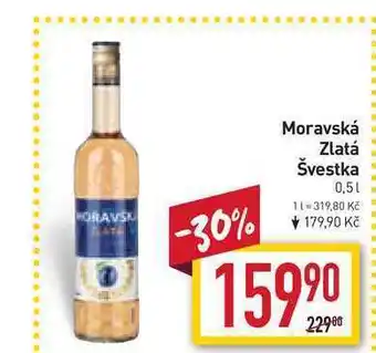Billa Moravská zlatá švestka 0,5l nabídka