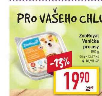 Billa Zooroyal vanička pro psy 150 g nabídka