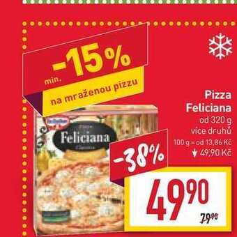 Billa Pizza feliciana od 320g nabídka