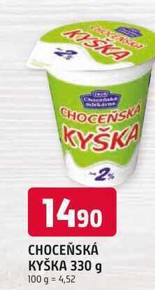 Choceňská kyška 330 g