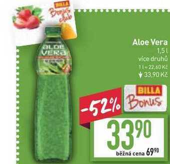 Billa Aloe vera 1,5l nabídka