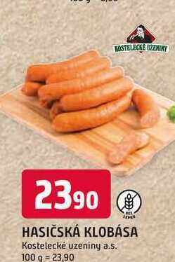 Trefa Hasičská klobása 100g nabídka