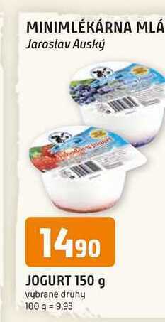 Trefa Jogurt 150 g vybrané druhy nabídka