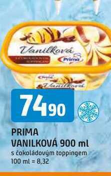 Trefa Prima vanilková 900 ml nabídka
