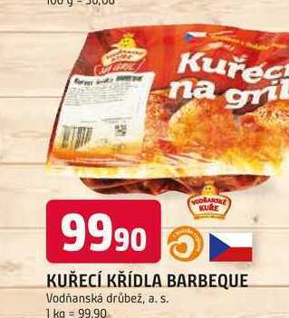 Trefa Kuřecí křídla barbeque 1kg nabídka
