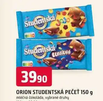 Trefa Orion studentská pečeť 150g nabídka