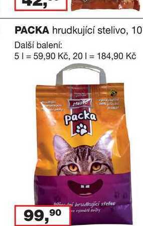 Ráj drogerie Packa hrudkující stelivo, 10l nabídka