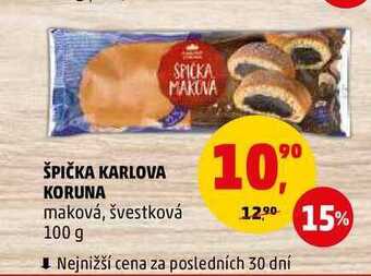 Penny Market Špička karlova koruna, 100 g nabídka
