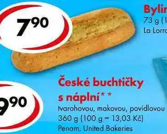 CBA Bylinková bageta, 73 g nabídka