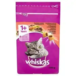 Whiskas granule 300g, vybrané druhy