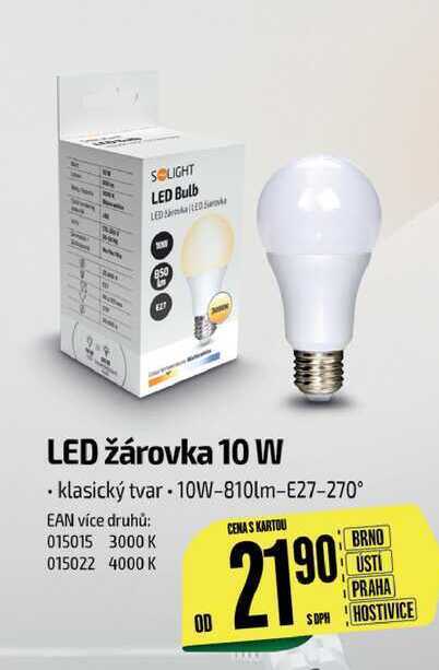 Tamda Foods Led žárovka 10 w nabídka