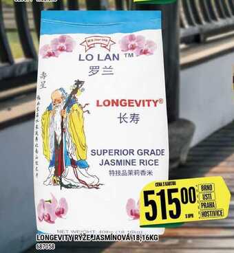 Tamda Foods Longevity rýže jasmínová 18,16 kg nabídka