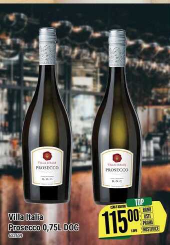 Tamda Foods Villa italia prosecco 0,75 l nabídka