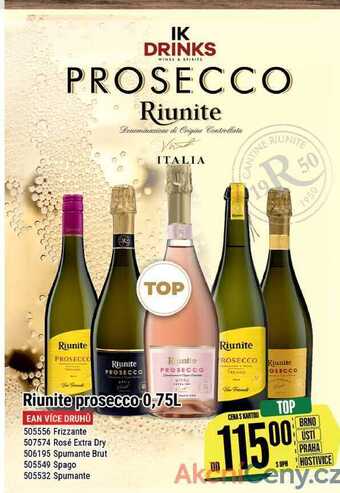 Riunite prosecco 0,75 l