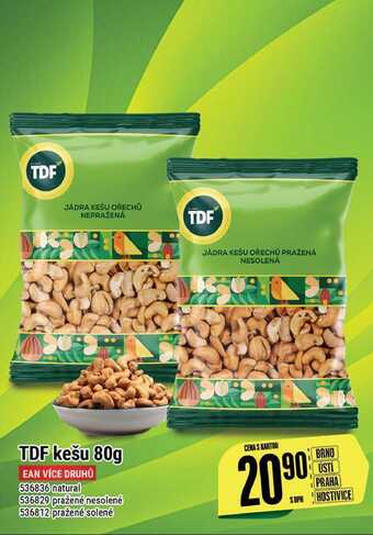 Tamda Foods Tdf kešu 80 g nabídka