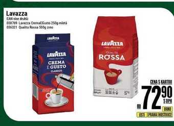Tamda Foods Lavazza nabídka