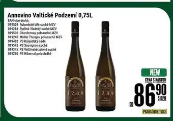 Tamda Foods Annovino valtické podzemí 0,75 l nabídka