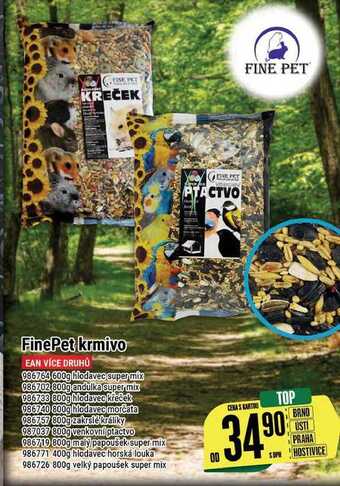 Tamda Foods Finepet krmivo nabídka