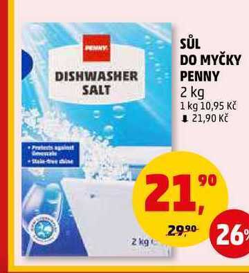 Penny Market Sůl do myčky penny, 2 kg nabídka