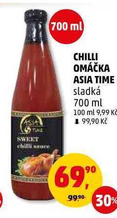 Penny Market Chilli omáčka asia time, 700 ml nabídka