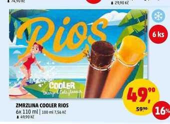 Penny Market Zmrzlina cooler rios, 6x 110 ml nabídka