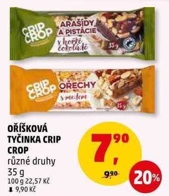 Penny Market Oříšková tyčinka crip crop, 35 g nabídka