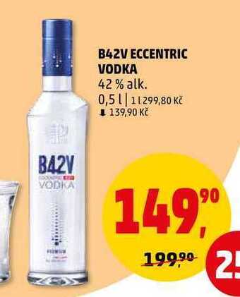 Penny Market B42v eccentric vodka, 0,5 l nabídka