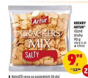 Penny Market Krekry artur, 90 g nabídka